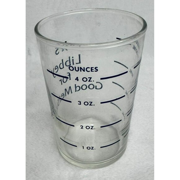 It's Libbey for Good Measure Vintage Measuring Glass With Ounce Milliliter Marks - Picture 2 of 7